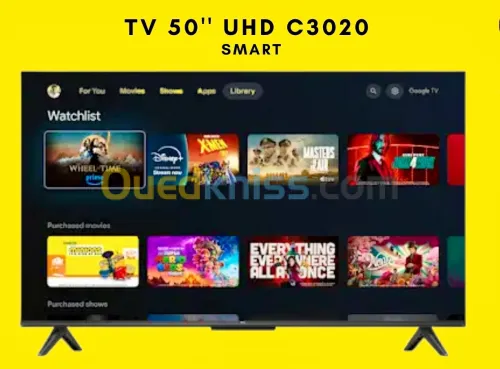 TV IRIS 50" SMART 4k UHD C3020 YOUTUBE NETFLIX IPTV