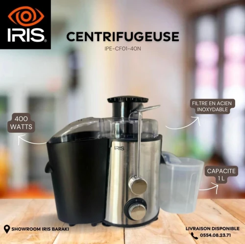 CENTRIFUGEUSE IRIS 400W 1 L