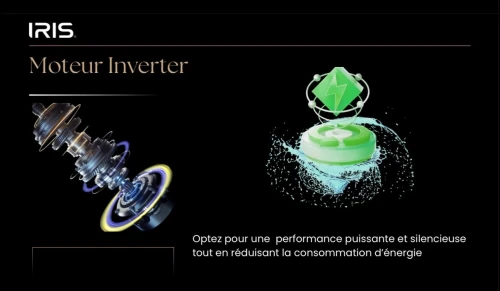 IRIS LAVE VAISSELLE AURA 15 COUVERTS MOTEUR INVERTER
