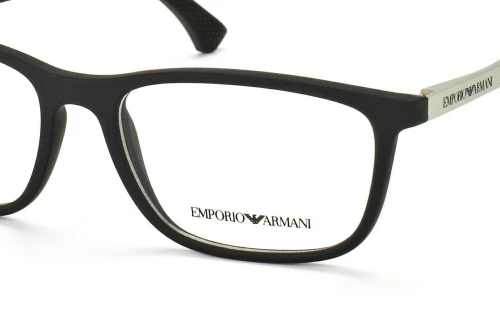 Lunettes de vue Emporio Armani Couleur Noir.
