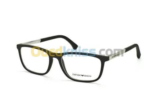 Lunettes de vue Emporio Armani Couleur Noir.