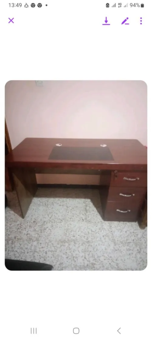 Table d'examen , table de prélèvement sanguin  et bureau