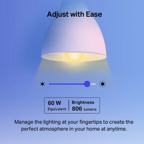 TP-Link Tapo 2 Ampoule Connectée Wifi, Ampoule LED L530E kolor LED WiFi (E27/806lm)