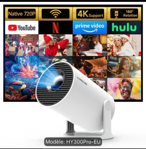 Vidéo projecteur WIFI BLUETOOTH