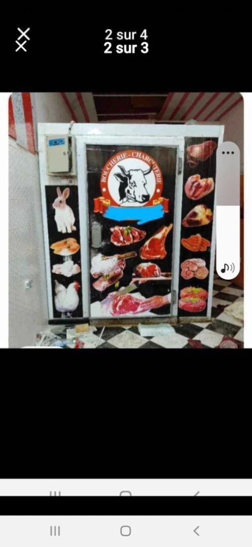Chambre froide boucherie positif