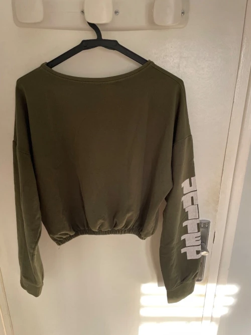 Pull vert NEW YORK ultra tendance Style street Comme neuf
