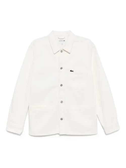 Lacoste veste surchemise épaisse denim