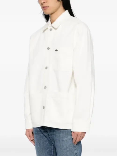 Lacoste veste surchemise épaisse denim