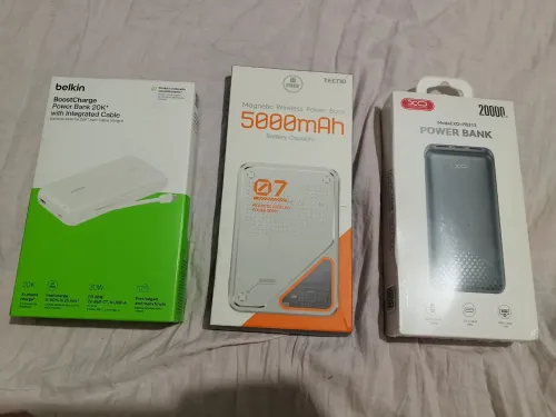 Troix Nouveaux PowerBanks