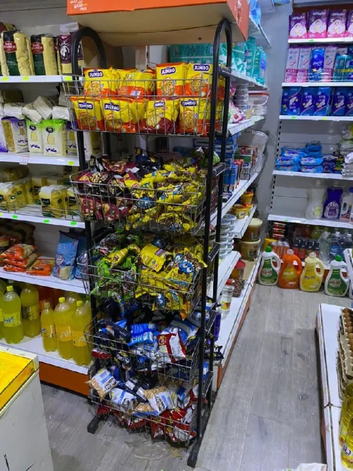 Material superette et alimentation