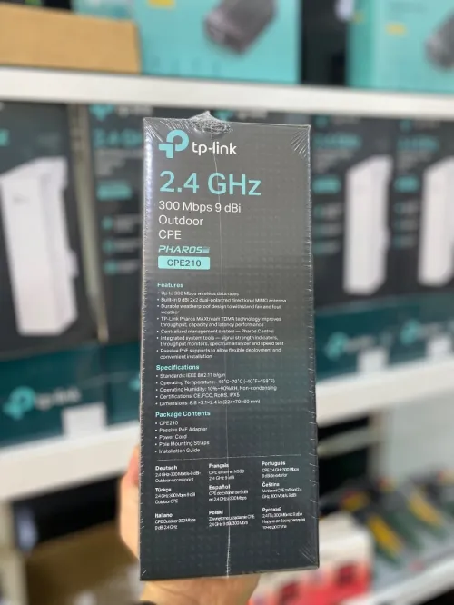 Point d accès outdoor tp link  CPE210 2.4GHz