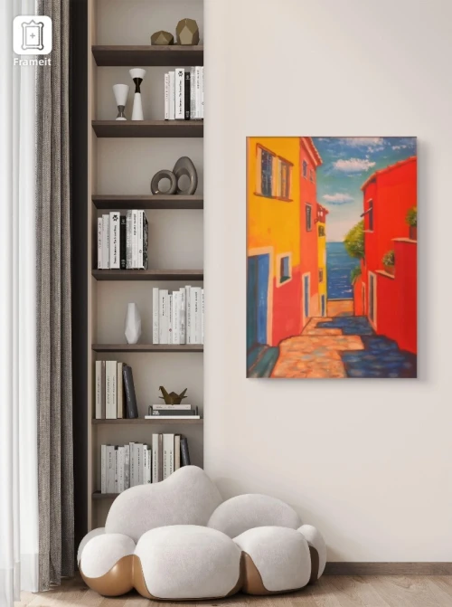 Tableau artistique dessiné a main