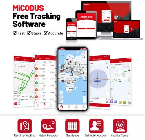Tracker GPS OBD original, sans Installation, Abonnement illimité gratuit.