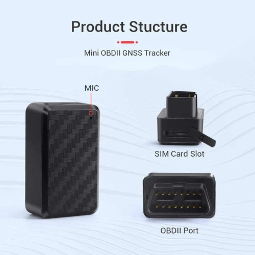 Tracker GPS OBD original, sans Installation, Abonnement illimité gratuit.