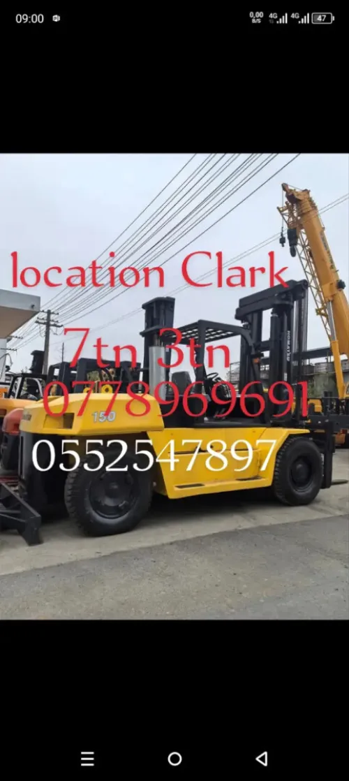 location Clark 7tn 3tn 8tn.12tn