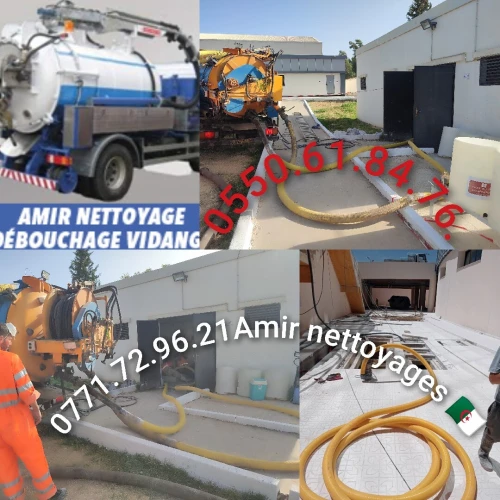 Débouchage des canalisation d'assainissement vidange fosse septique