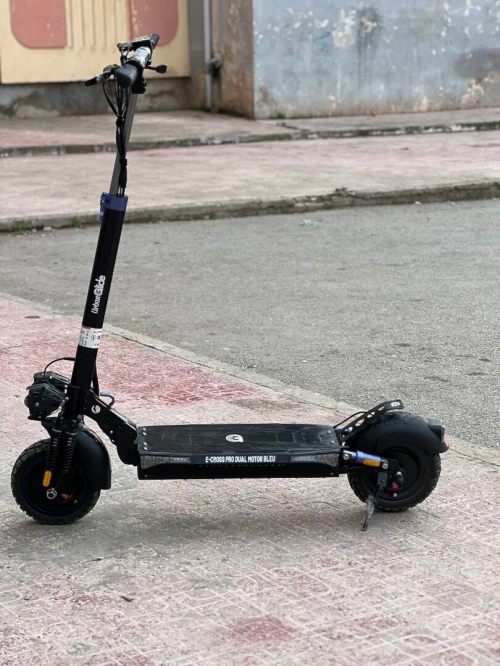 Scooter urban glide ECROSS PRO dual bleu