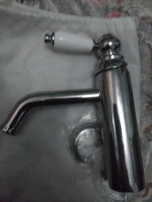 Mitigeur lavabo chrome européen 