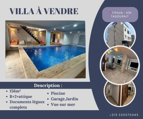 Vente Villa Tipaza Ain tagourait