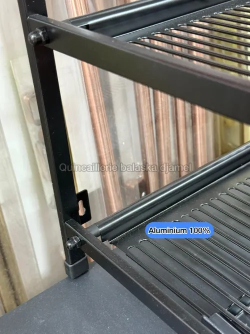 Égouttoir de cuisine inox et aluminium de luxe