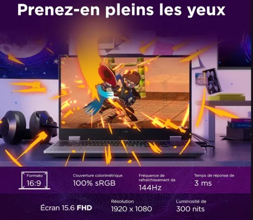 LOQ i7 13650HX RTX 5060 08GO