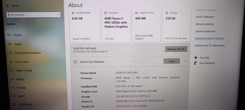 HP ELITE BOOK 14"