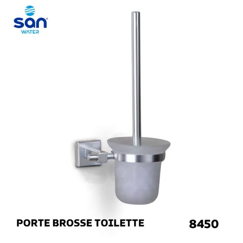 'ACCESSOIRES DE SALLE DE BAIN EN ALUMINUM  - 8 PIÈCES SÉPARÉES  - INOXYDABLE DE LA MARQUE SAN WATER