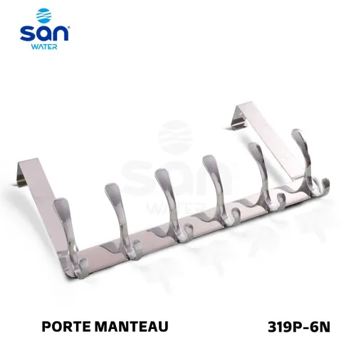 PORTE MANTEAU INOX DE LA MARQUE SAN WATER