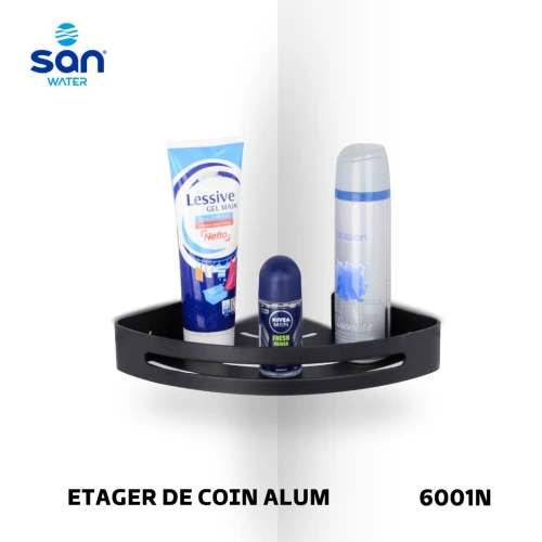 ÉTAGERE DE COIN EN ALUMINIUM DE LA MARQUE SAN WATER
