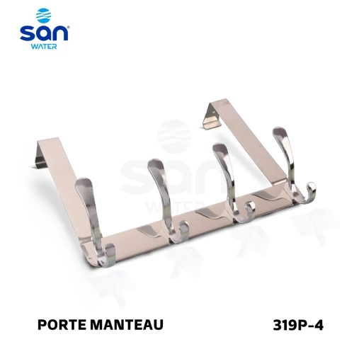 PORTE MANTEAU INOX DE LA MARQUE SAN WATER