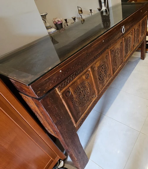 Ancier Coffre Berbère