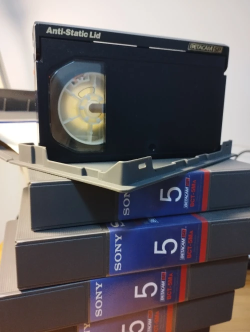 Lot de 08 Cassettes BETACAM SP SONY 5