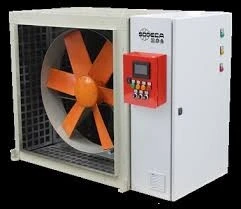 Extracteurs désenfumage, ventilateurs silo de stockage du blé 