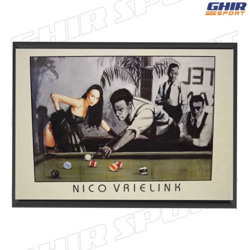 CADRE DECORATIF POUR SALLE DE BILLARD | 01095