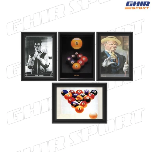 CADRE DECORATIF POUR SALLE DE BILLARD | 01095