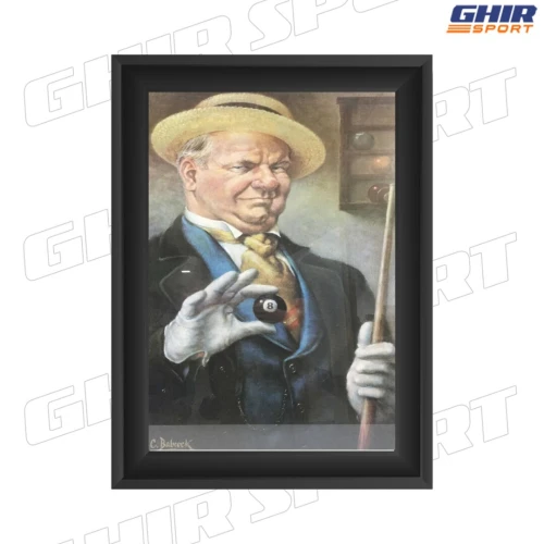 CADRE DECORATIF POUR SALLE DE BILLARD | 01095