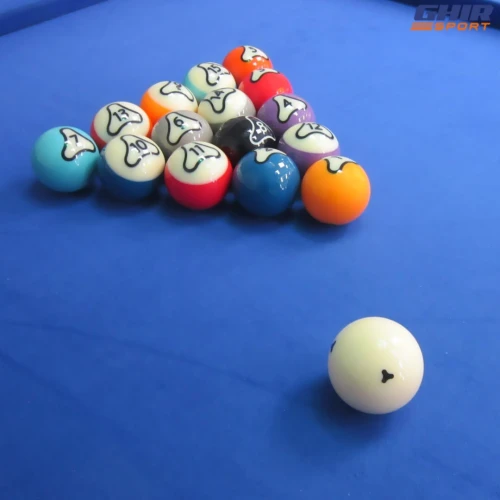 JEUX DE BOULE BILLARD PROFESSIONNEL HONG 57MM | 01180