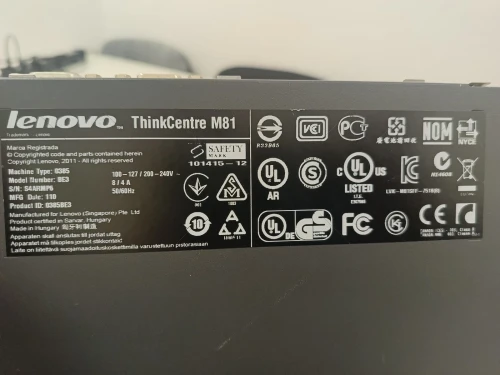Vente unités centrales Lenovo ThinkCentre