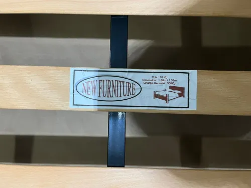 Lit capitonné saumier coffre  matelas orthopédique 