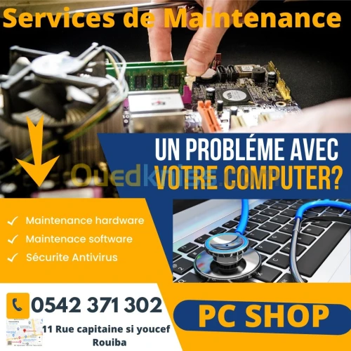 PC SHOP SERVICE DE MAINTENACE