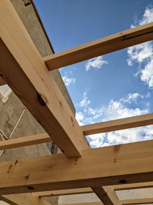 Fabrication et installation Pergola pour terrasse