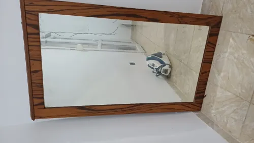 Miroir zébra très ancien 