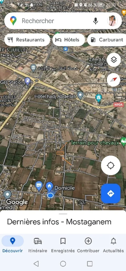 Location Terrain Mostaganem Mostaganem
