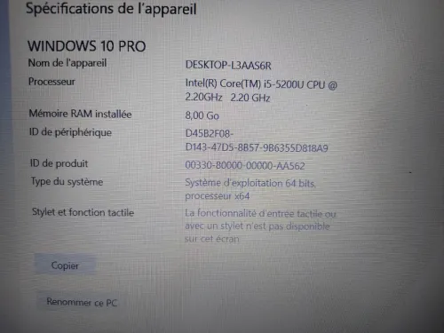 Lenovo Z51 (I5) - 8Gb/RAM - 1TO/HDD - 250gb/SSD