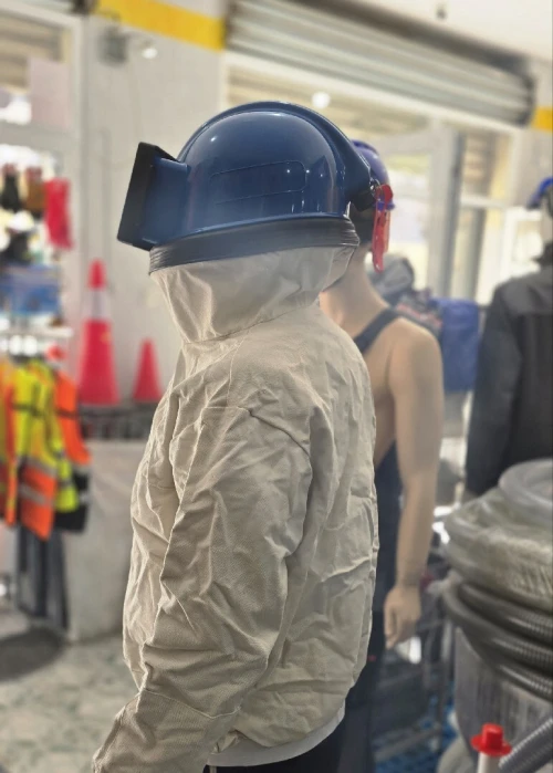 Tenue de Sablage avec casque