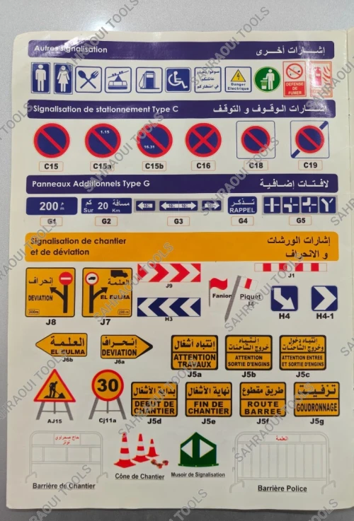 panneaux de signalisation