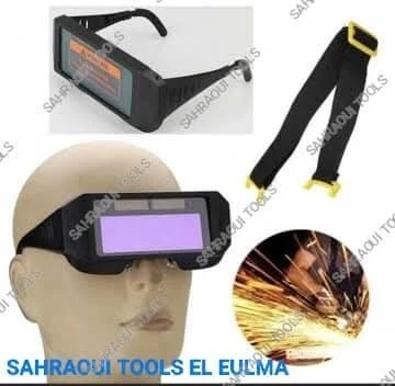 Lunettes de soudage à obscurcissement automatique -Lunettes réglables