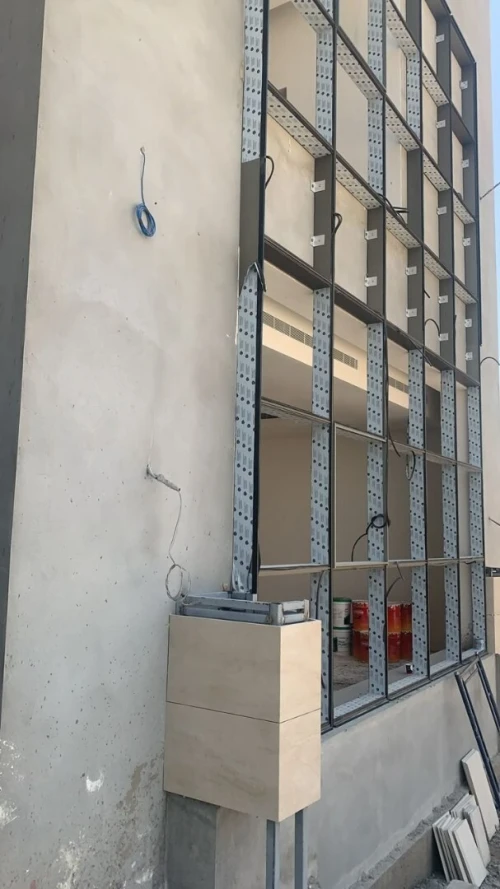 Façade ventilée Mur rideau panneaux composé alucoband