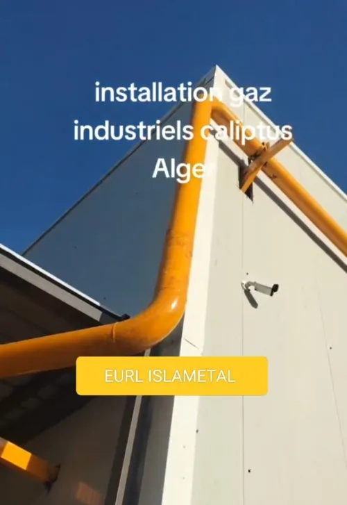 Soudage et montage tuyauterie de gaz industrielles