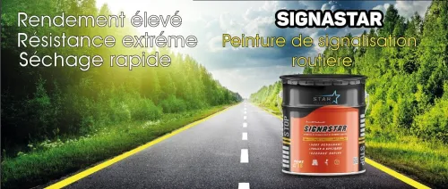 Peinture Laque signalisation routière دهان الطرقات